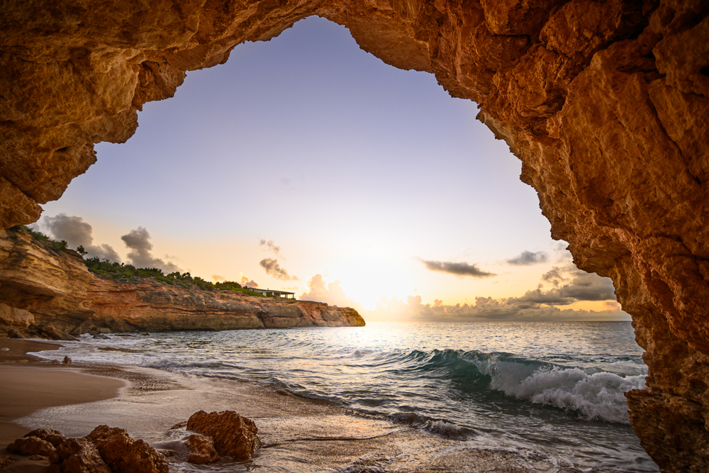 The,Arch,In,Anguilla,At,Sunset